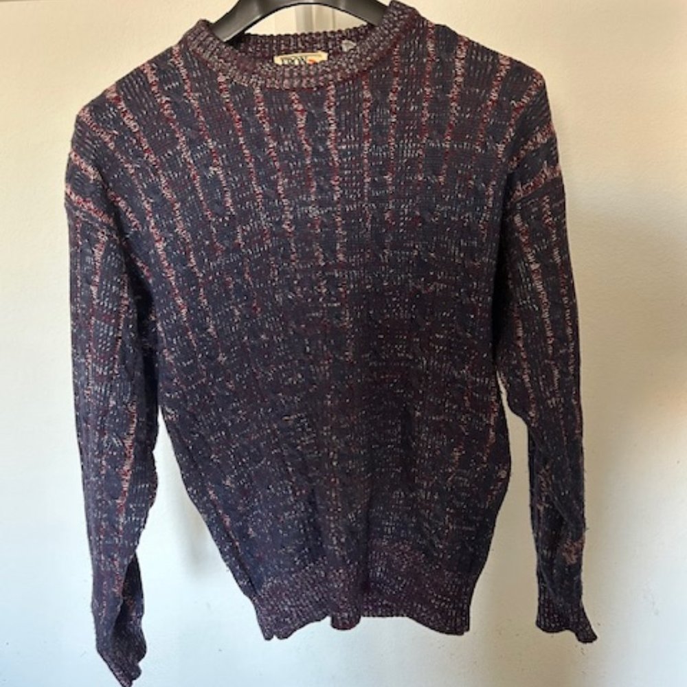 Vintage Men's Iron Wood Trading Company sweater 100% Acrylic size M soft & warm